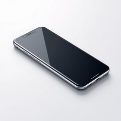 mobile phone isolated on white background