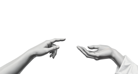 Communication and Dialogue Abstract Concept Art with Speech Bubbles