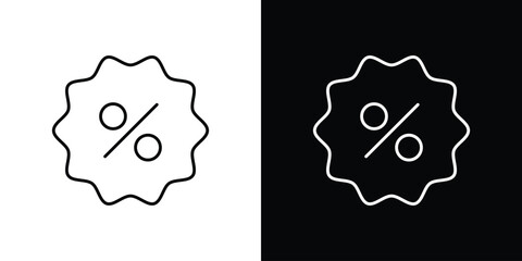 Discount icon collection. Web design, apps.