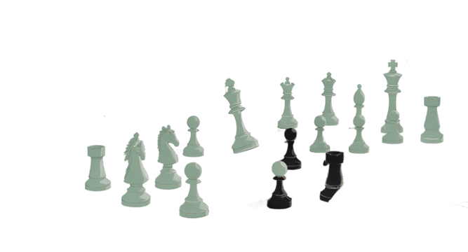 Strategic Chess Game Hand Moving Queen Piece on Board Illustration