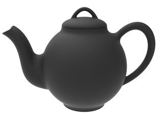 black iron teapot png