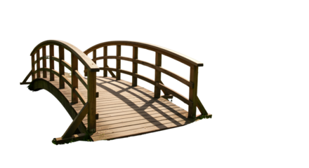 old wooden bridge