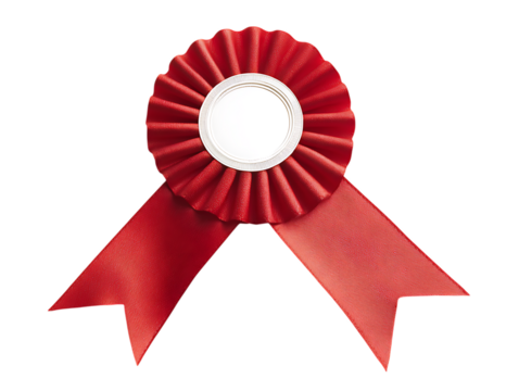 Award ribbon gold excellence celebration achievement honor