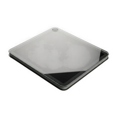 Modern tablet computer with a sleek design, isolated on transparent background