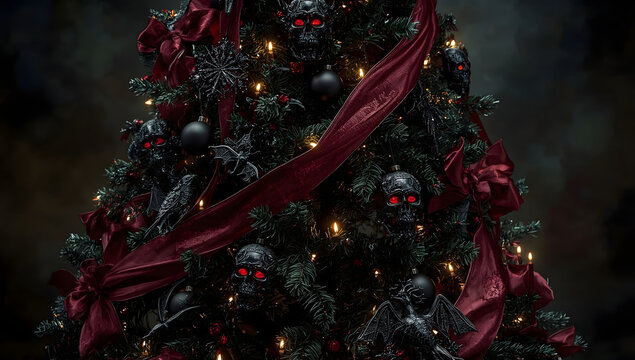 Gothic Dark Christmas Night