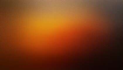 fiery yellow burnt orange copper red brown gray black abstract background color gradient ombre rough grainy noise grungy texture glow light shine template empty space autumn halloween colorful