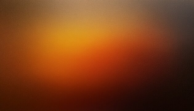 fiery yellow burnt orange copper red brown gray black abstract background color gradient ombre rough grainy noise grungy texture glow light shine template empty space autumn halloween colorful - Powered by Adobe