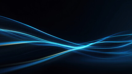 Naklejka premium abstract blue wave background