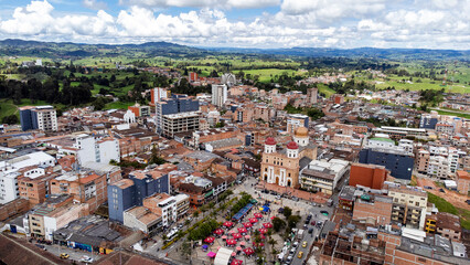 Santa Rosa de Osos, Antioquia, Colombia. June 15, 2025. Municipality located in the northern region of the department.