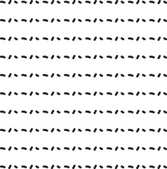 Texture in the form of horizontal rows of short, crooked lines.