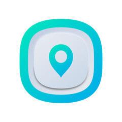 Location Pin Vector – GPS Marker Symbol