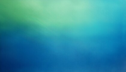 Obraz premium turquoise blue fades into soft lime in a blurred gradient creating a tranquil textured transition