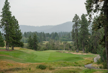 Circling Raven Golf Course Fairway Overlook – Inland Northwest Idaho Golf