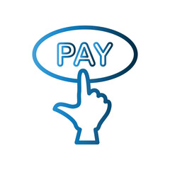 Pay icon design template