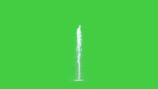 small elongated fountain