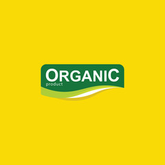Organic Foods Label Logo Design. Organic icon