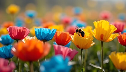 Plastic Blooms: The Bottle-Cap Bee