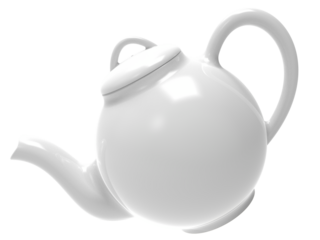 white tea pot png