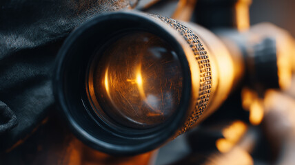 Tactical Precision Optics Device Hunter Targeting Sniper Scope Glass