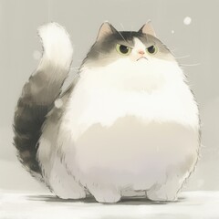 cute cartoon cat