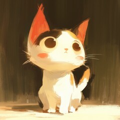 cute cartoon cat