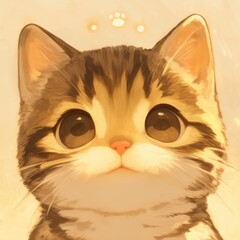 cute cartoon cat