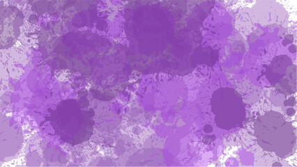 Purple watercolor background with copyspace for your design. vector.