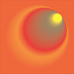 Abstract Warm Toned Background Featuring a Concentric Radial Gradient Design and Glowing Central Point Suggesting Depth and Dimension