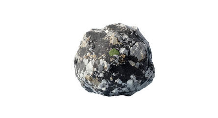 Rough Stone, Asteroid, Mineral, Geology, Space Rock, Texture, Abstract, Minimalist, Blue Background