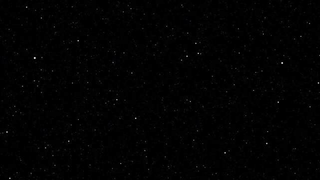 Abstract motion particles background. Seamless 4K video