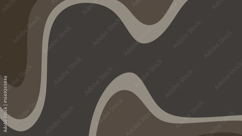 Aufkleber abstract animation with shades of brown, beige, and gray creating a flowing, organic pattern. subtle