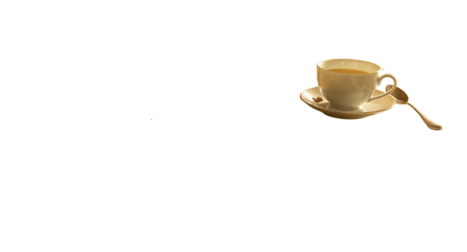 Tea time with various dried herbs and spices. A cup of herbal tea surrounded by colorful piles of dried ingredients. Perfect for health, wellness, and beverage themes. - Powered by Adobe