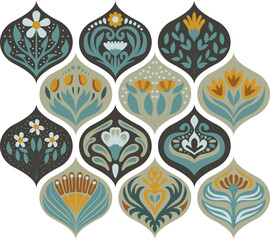 Olabisi Chandra seamless floral pattern