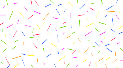 colorful sprinkles confetti pattern background