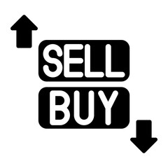 buy and sell icon