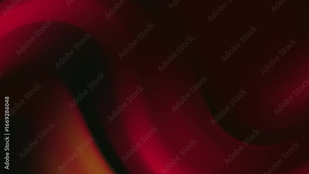 Aufkleber dark red and black gradient background with fluid, wavy shapes. the color transitions are smooth and