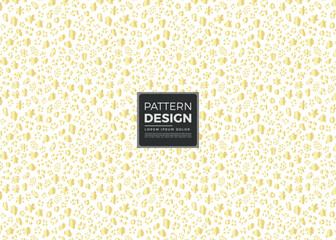 Elegant Pattern Design with Organic Shapes and Gold Accents Perfect for Backgrounds and Textiles