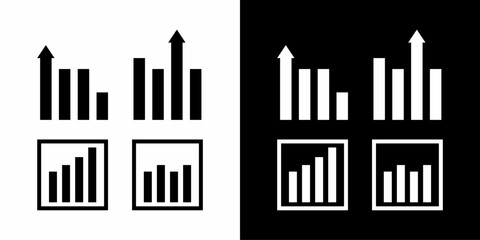 vector illustration of a set of blue music notes