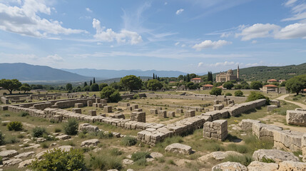 antike Ruinenstadt Aphendrika