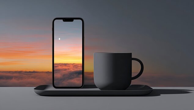 Above the Clouds A Neo-Tokyo Dawn