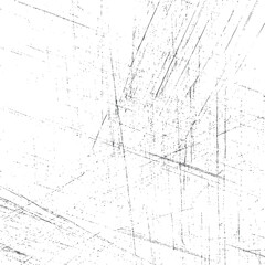 Scratched white abstract texture. Light grunge distressed surface. Rough line background for creative artistic projects.