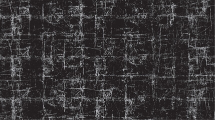 Distressed black scratched backdrop. Dark grunge chaotic surface. Rough abstract texture for digital graphic design.