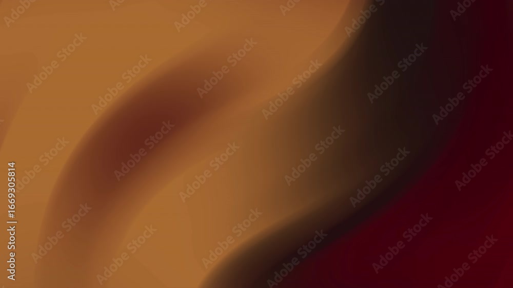 Poster abstract swirling motion graphic with rich, dark red and burnt orange tones. smooth, flowing curves 