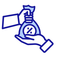 Loan  Icon Element For Design