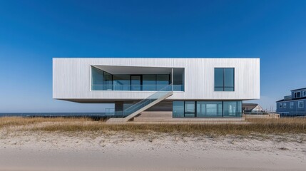 Modern beach house architectural design