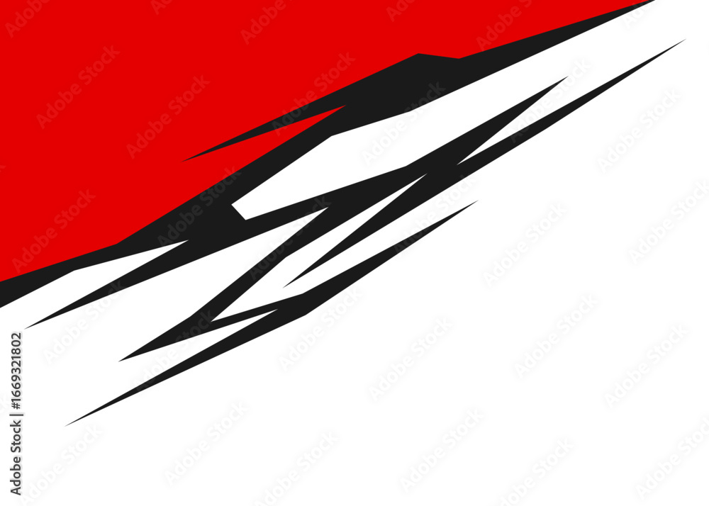 Aufkleber abstract background with geometric spike pattern and with some copy space area