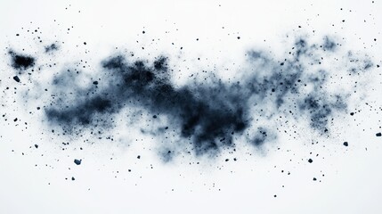 Obraz premium Dark particles abstract background