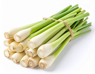 fresh green lemongrass
