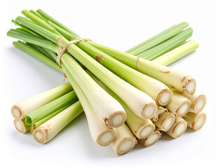 fresh green lemongrass