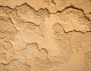 Obraz premium Textured light beige stucco wall